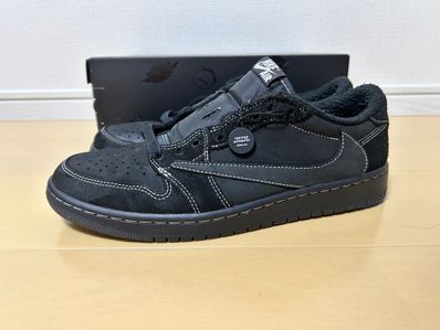 Travis Scott × Nike Air Jordan 1 Low OG SP "Black Phantom"