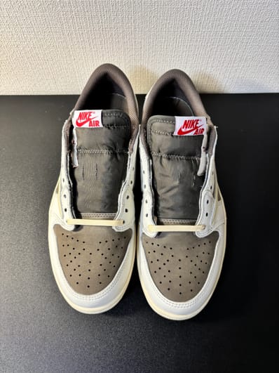Travis Scott × Nike Air Jordan 1 Low OG SP "Reverse Mocha/Sail and Ridgerock"