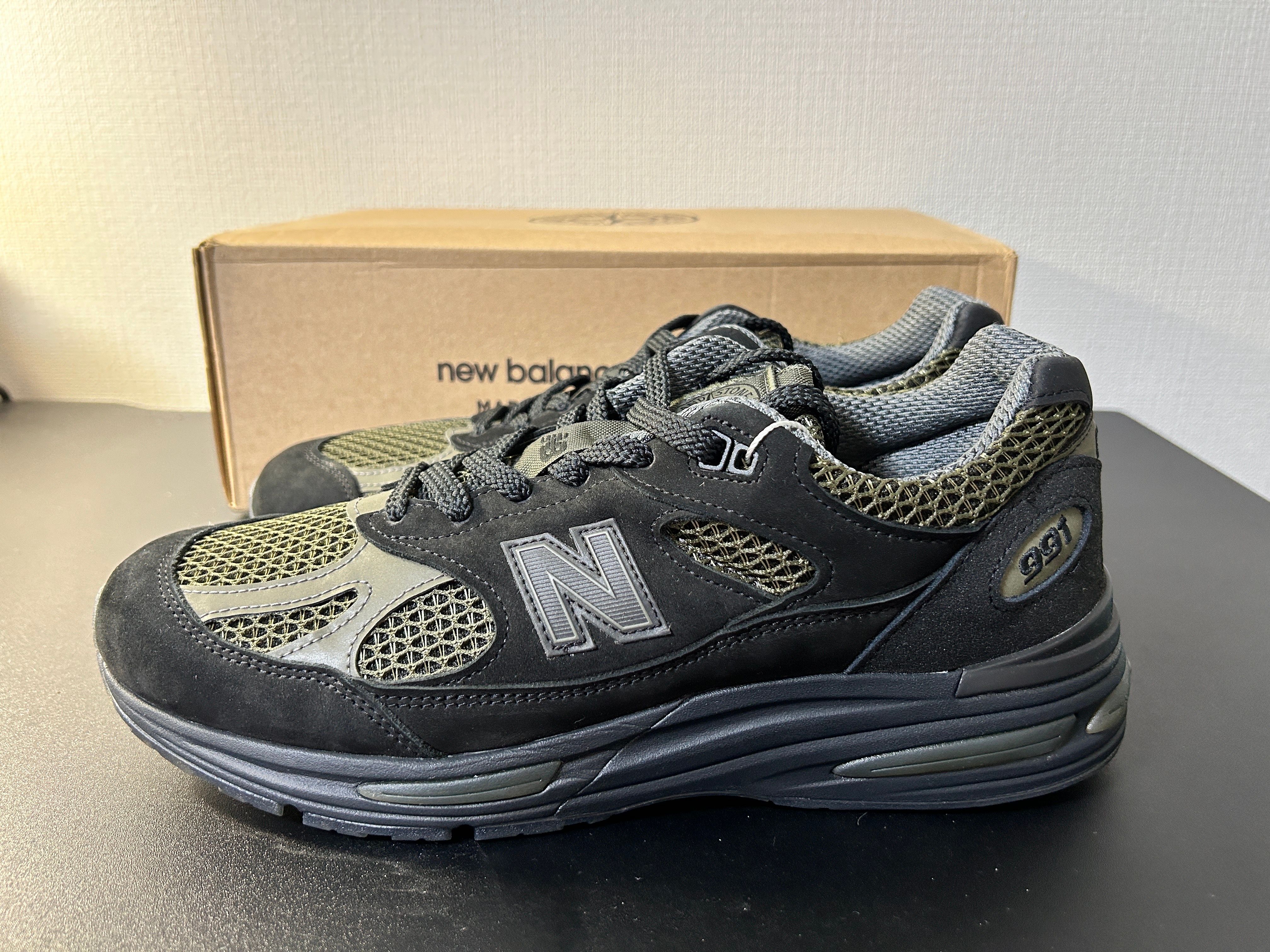 Stone Island × New Balance 991V2 "Black"