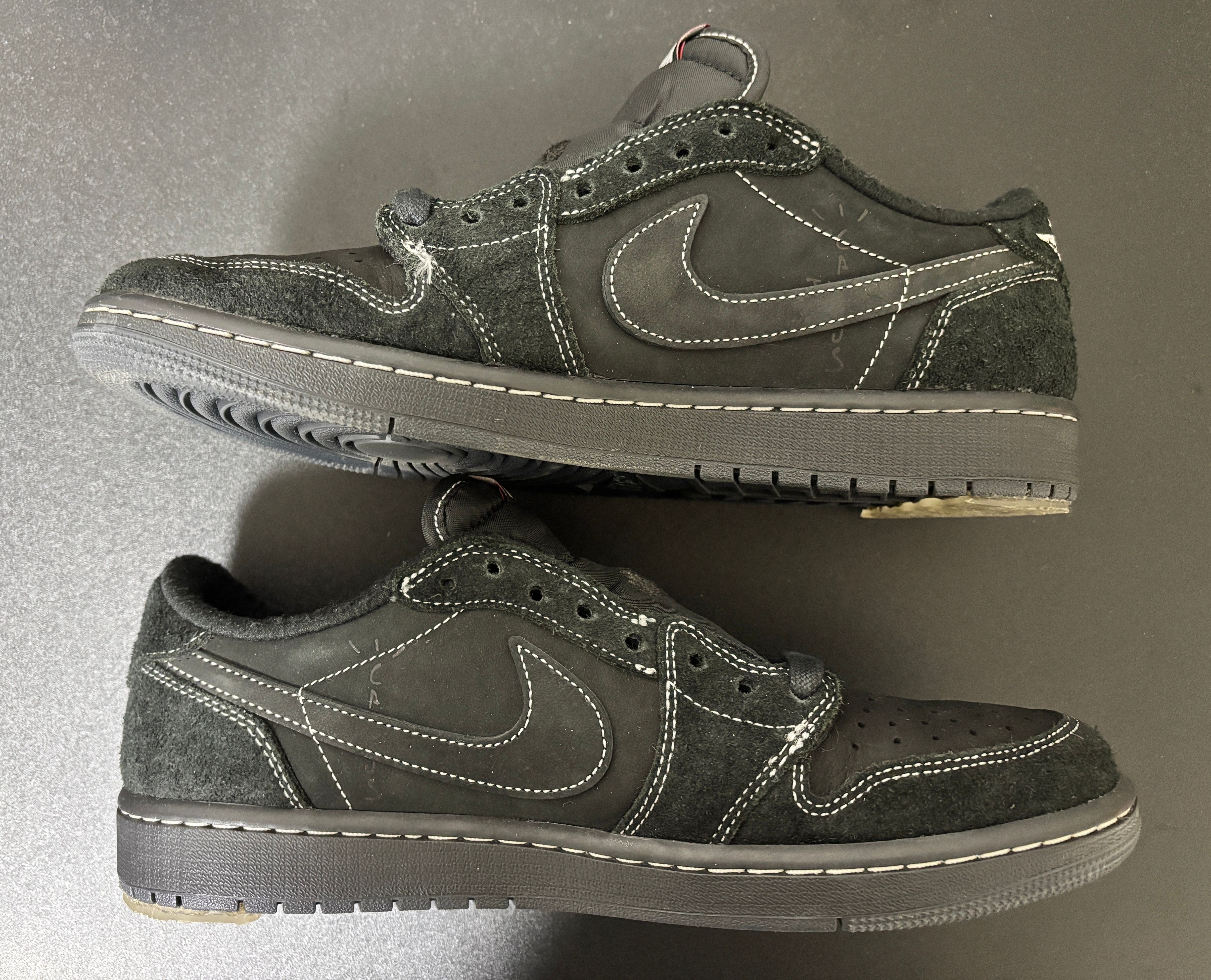 Travis Scott × Nike Air Jordan 1 Low OG SP "Black Phantom"