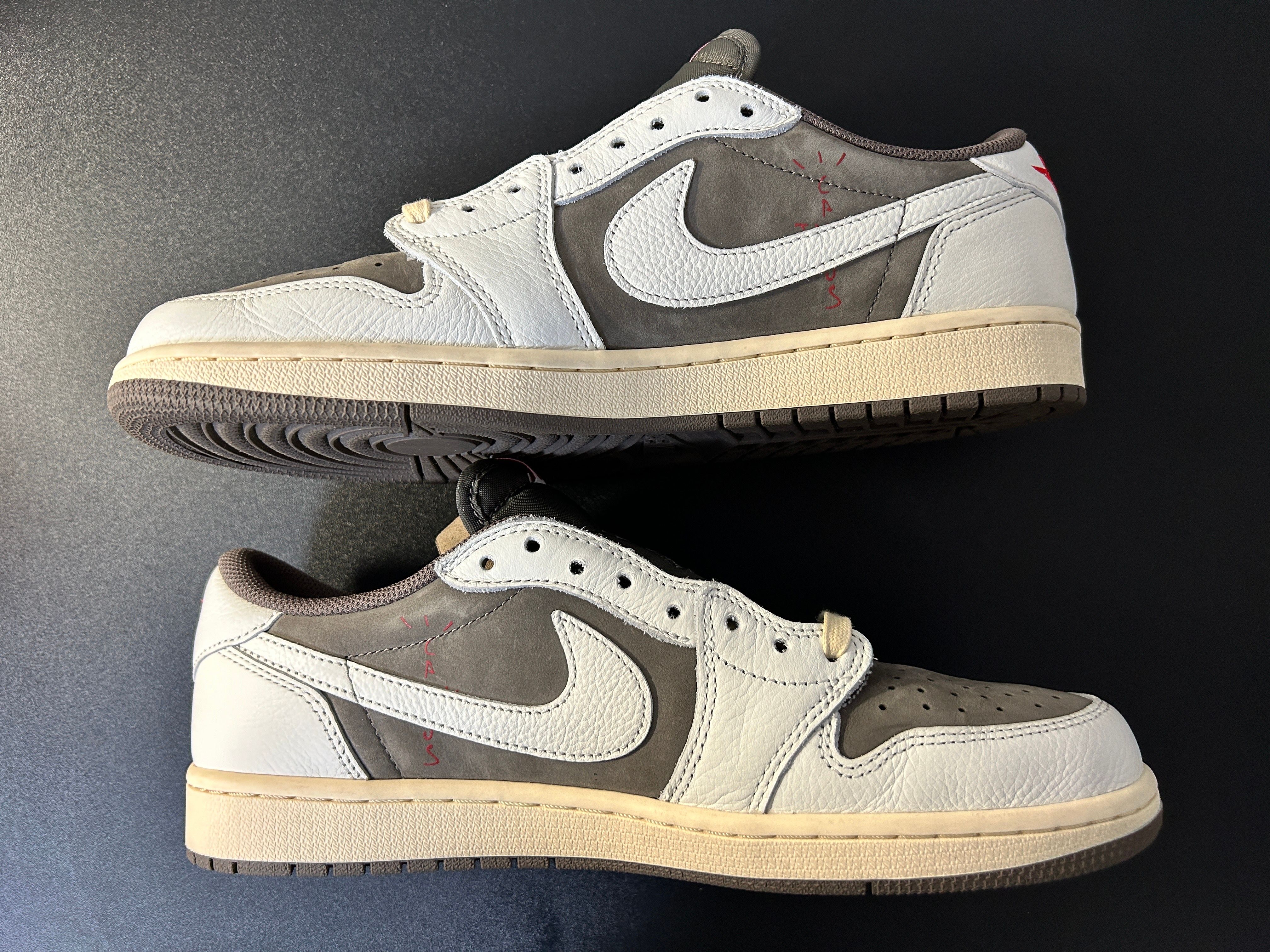 Travis Scott × Nike Air Jordan 1 Low OG SP "Reverse Mocha/Sail and Ridgerock"
