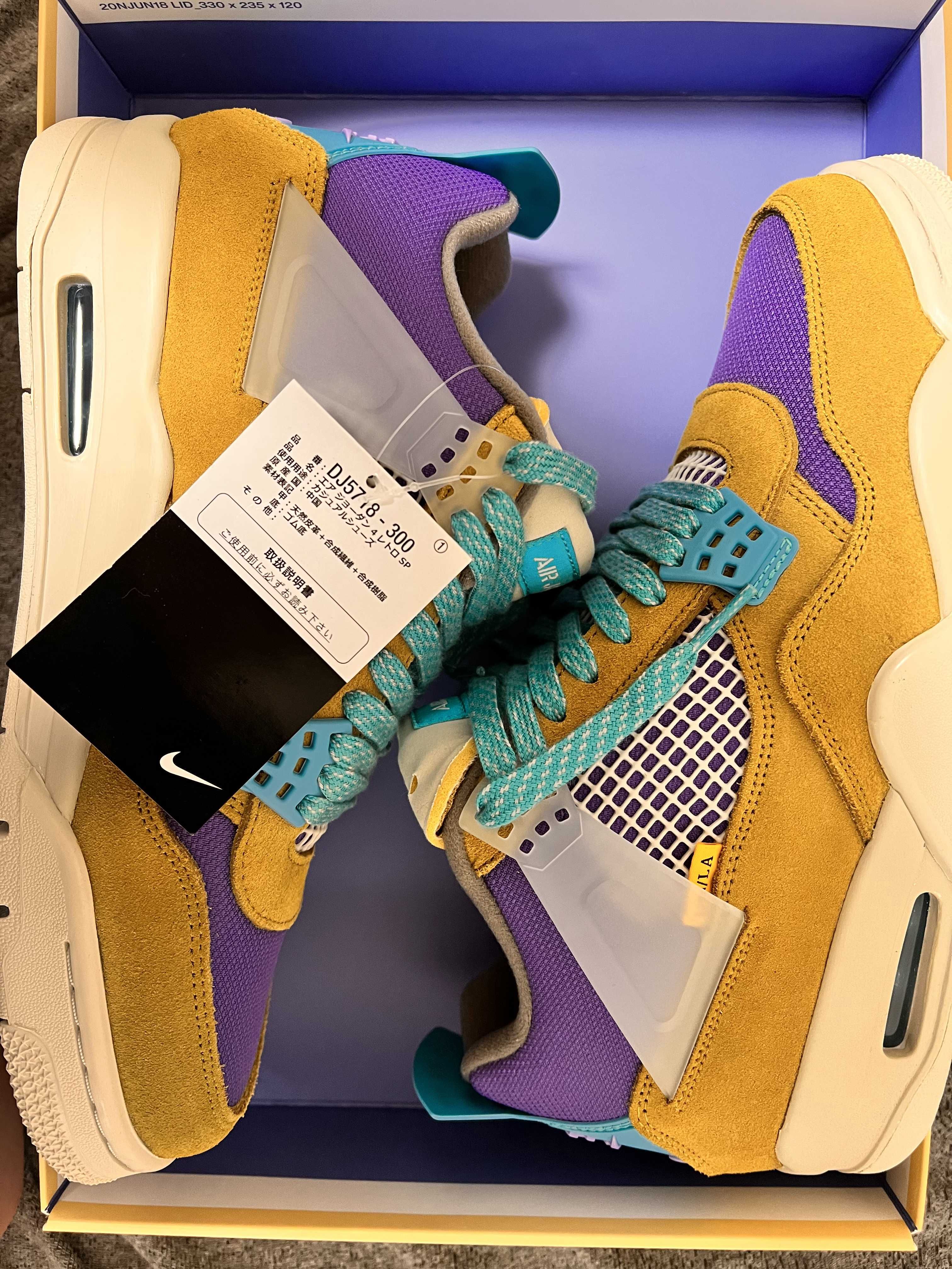 Union × Nike Air Jordan 4 SP "Desert Moss"