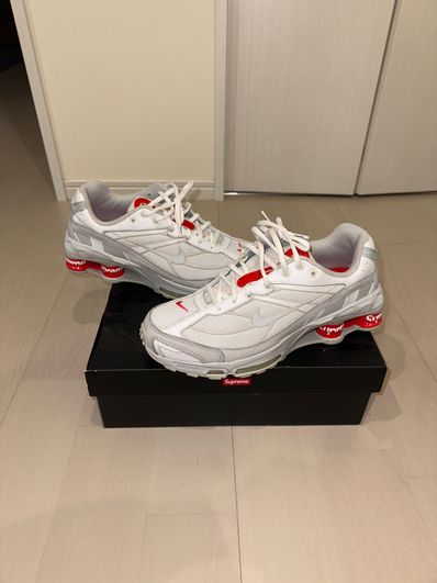 濃いピンク系統 M267 Supreme × NIKE Shox Ride 2 ホワイト - 通販