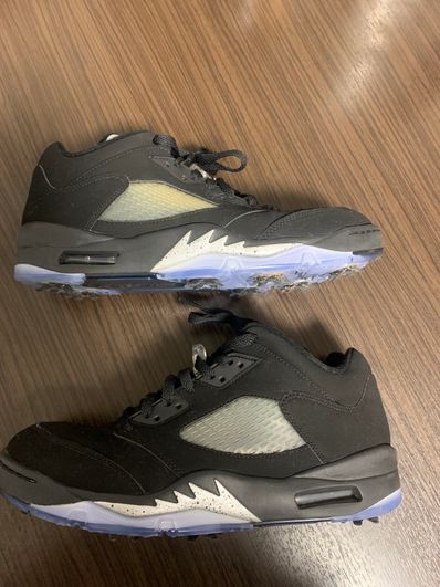 Nike Air Jordan 5 Low Golf "Black Metallic"
