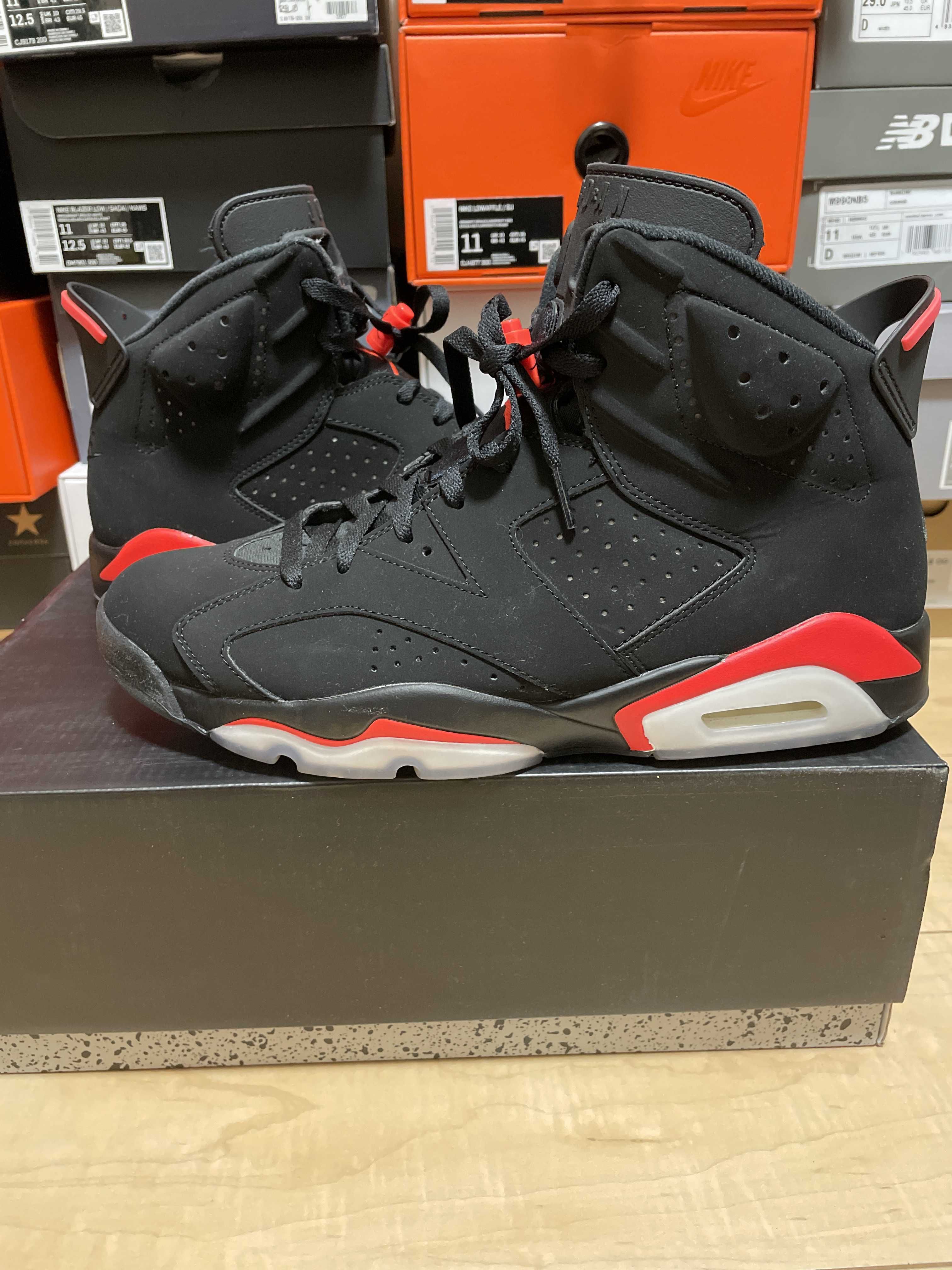 Nike Air Jordan 6 Retro OG "Black/Infrared"