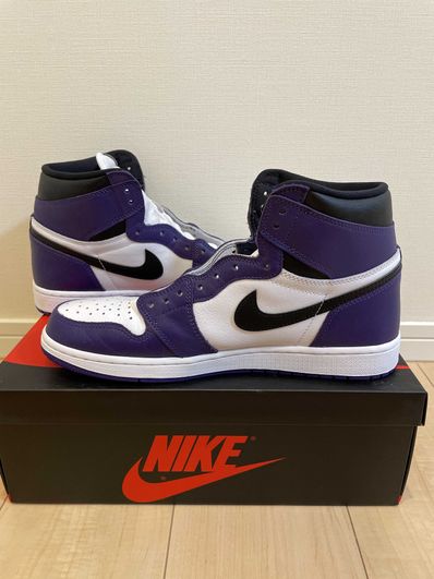 Nike Air Jordan 1 Retro High OG "Court Purple White/Black" (2020)