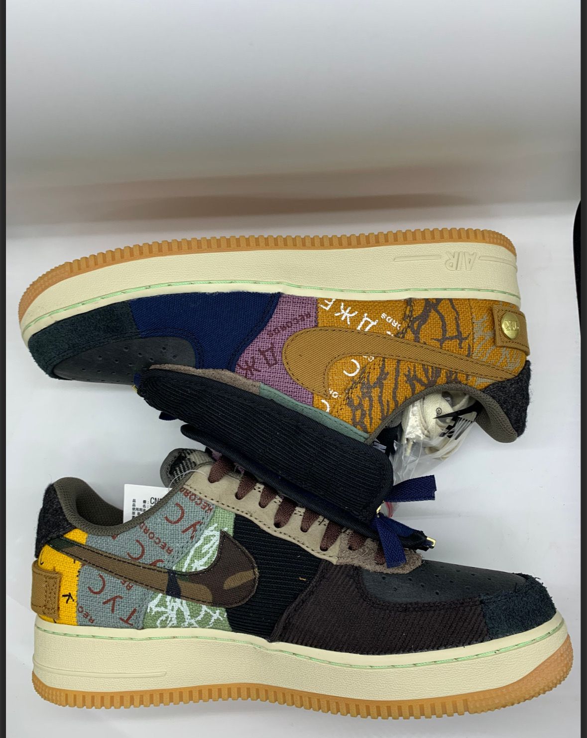 Travis Scott × Nike Air Force 1 Low Cactus Jack "Multi Color"