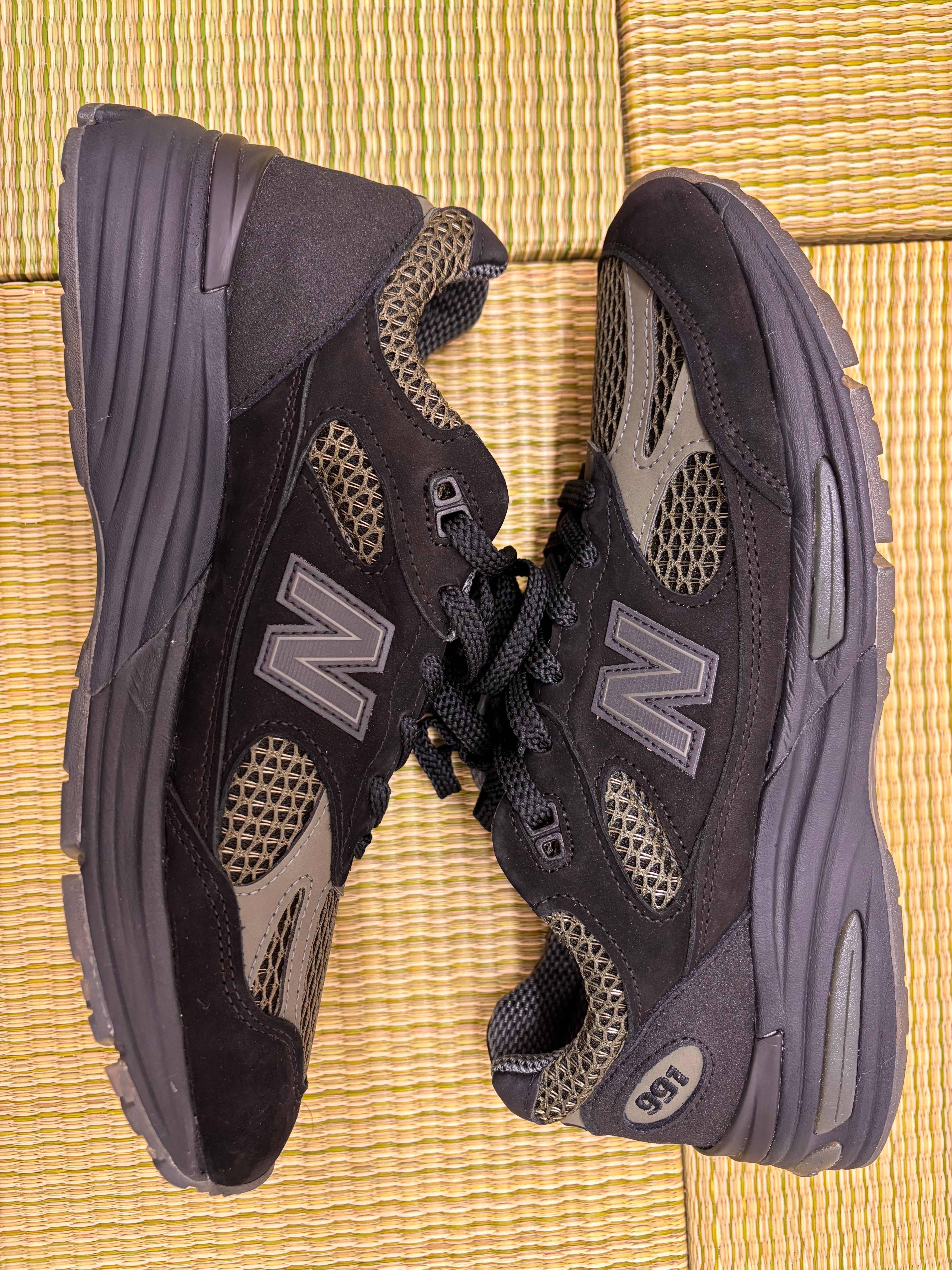 Stone Island × New Balance 991V2 "Black"