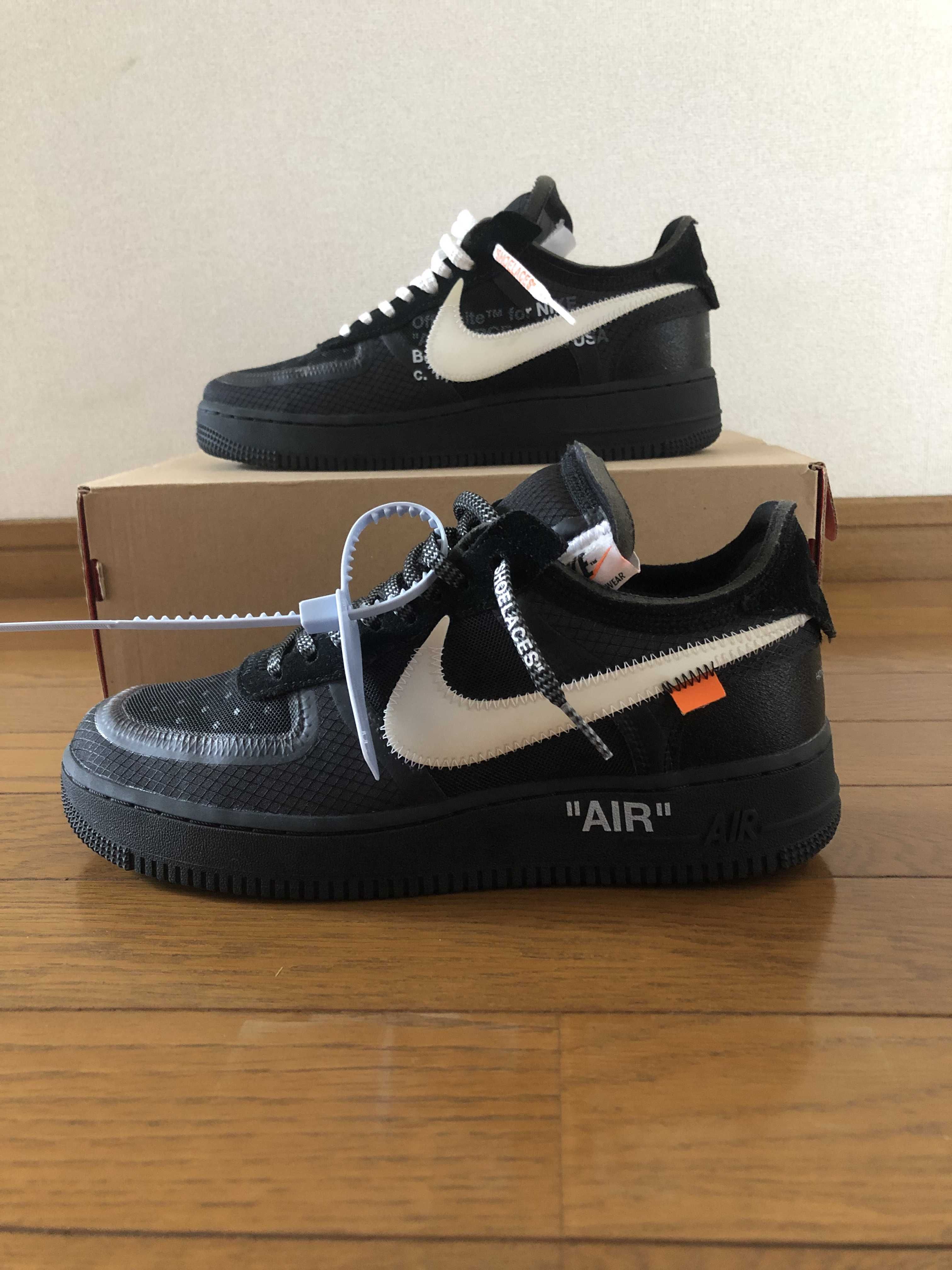 Off-White × Nike Air Force 1 Low "Black"