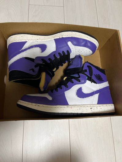 Nike Air Jordan 1 High Zoom Comfort "Purple/White/Black"