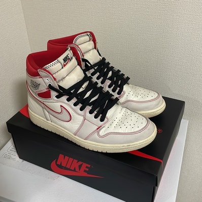 Nike Air Jordan 1 Retro High OG "Sail/University Red"