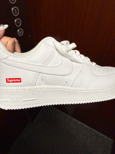 Supreme × Nike Air Force 1 Low "White"