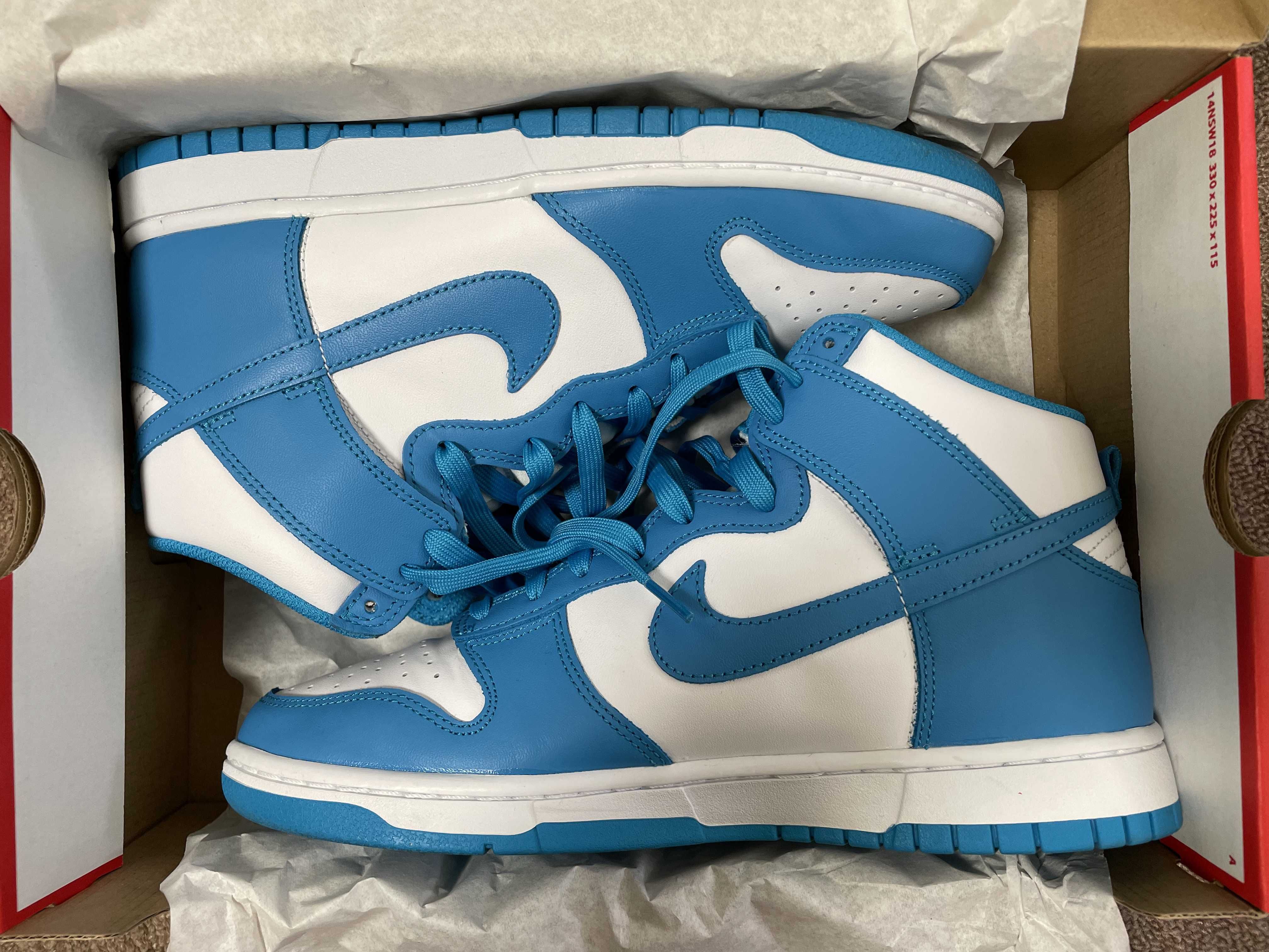 Nike Dunk High "Championship Blue"