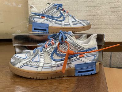 Off-White × Nike Air Rubber Dunk "White/University Blue"