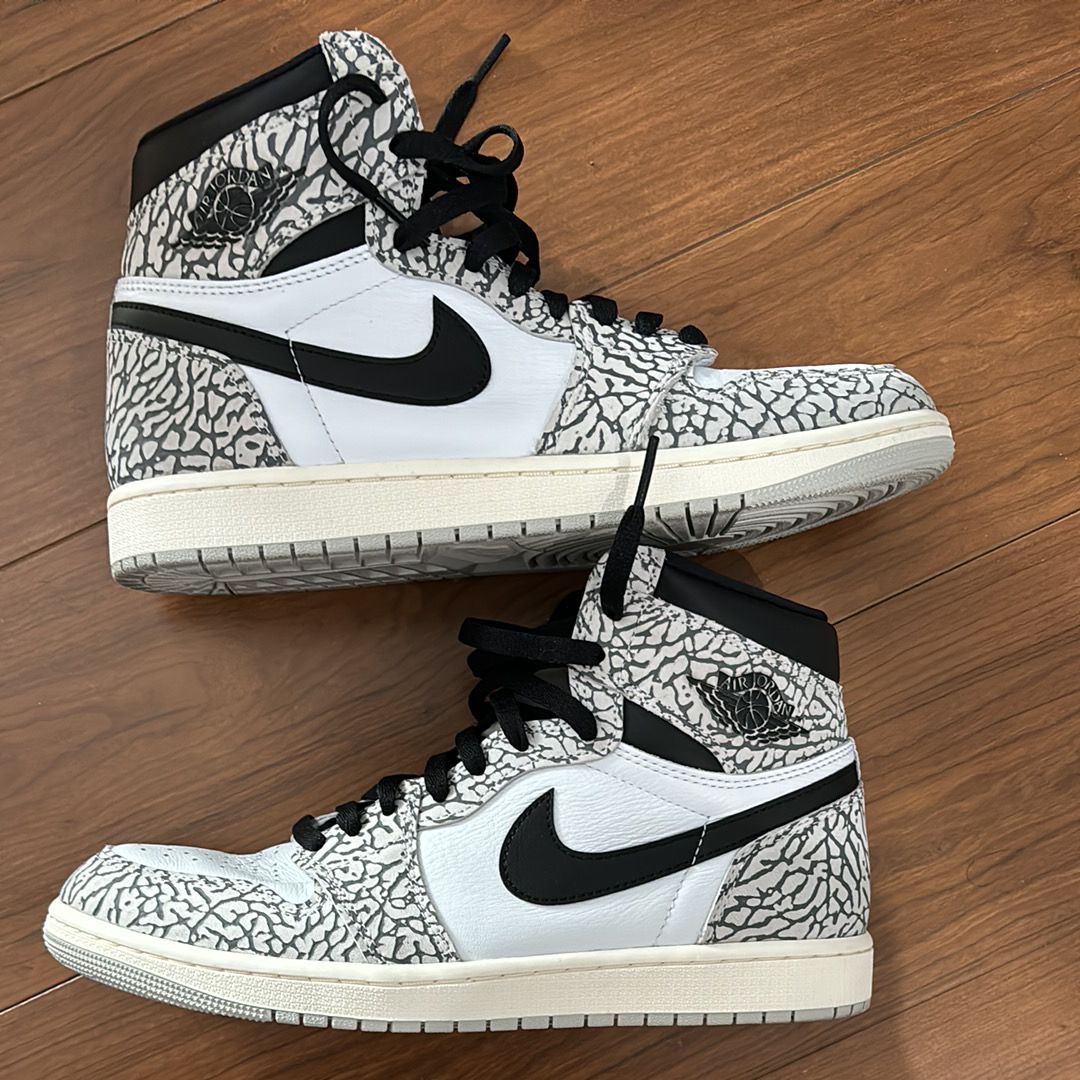 Nike Air Jordan 1 High OG "White Cement/Safari"