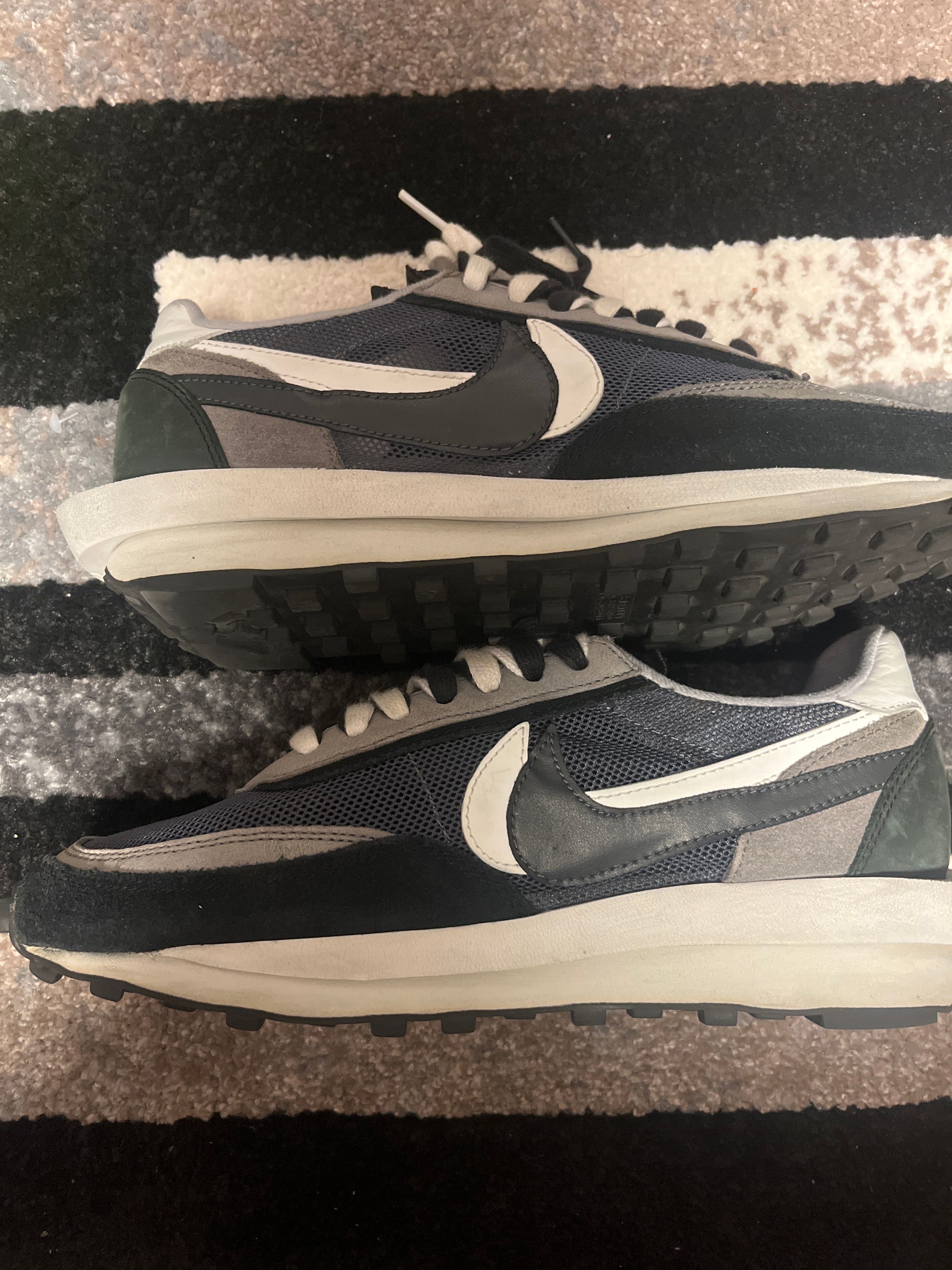 sacai × Nike LD Waffle "Black"