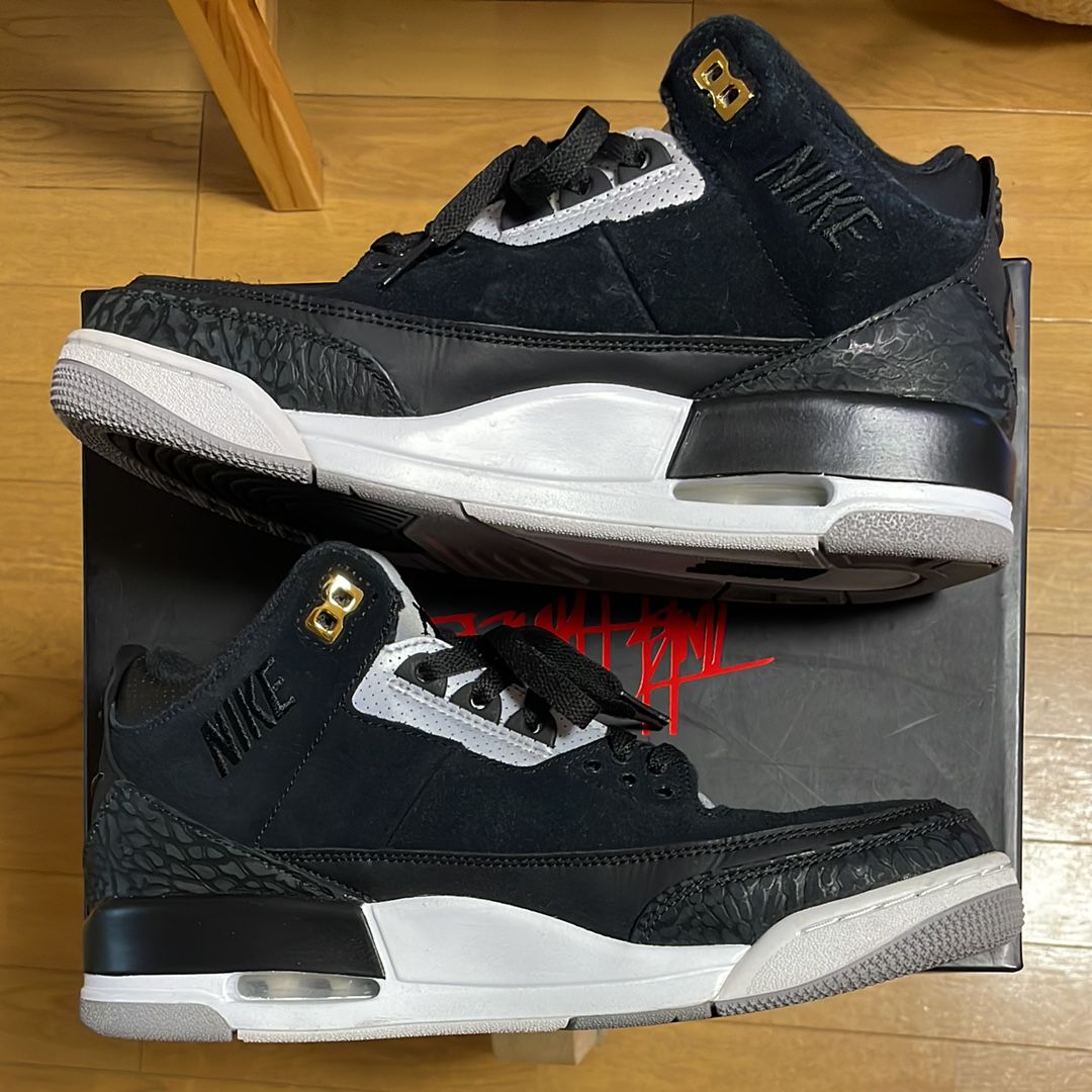 Nike Air Jordan 3 Retro Tinker "Black/Cement Grey"