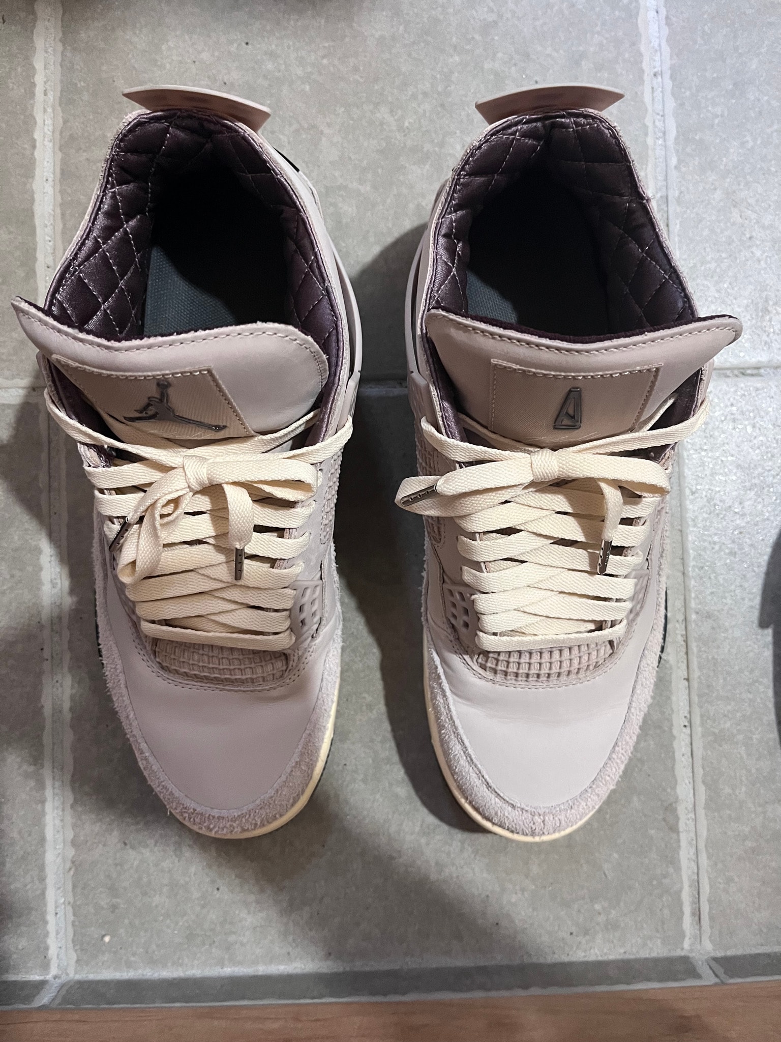 A Ma Maniere × Nike Women's Air Jordan 4 Retro OG SP "Fossil Stone/WYWS"