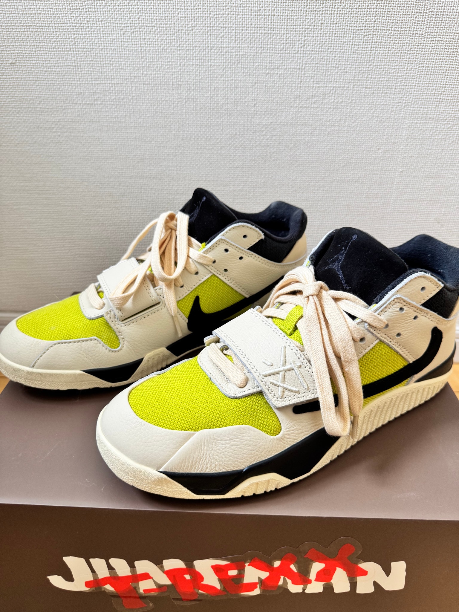 Travis Scott × Nike Jordan Jumpman Jack TR CJ1 T-Rexx "Bright Cactus"