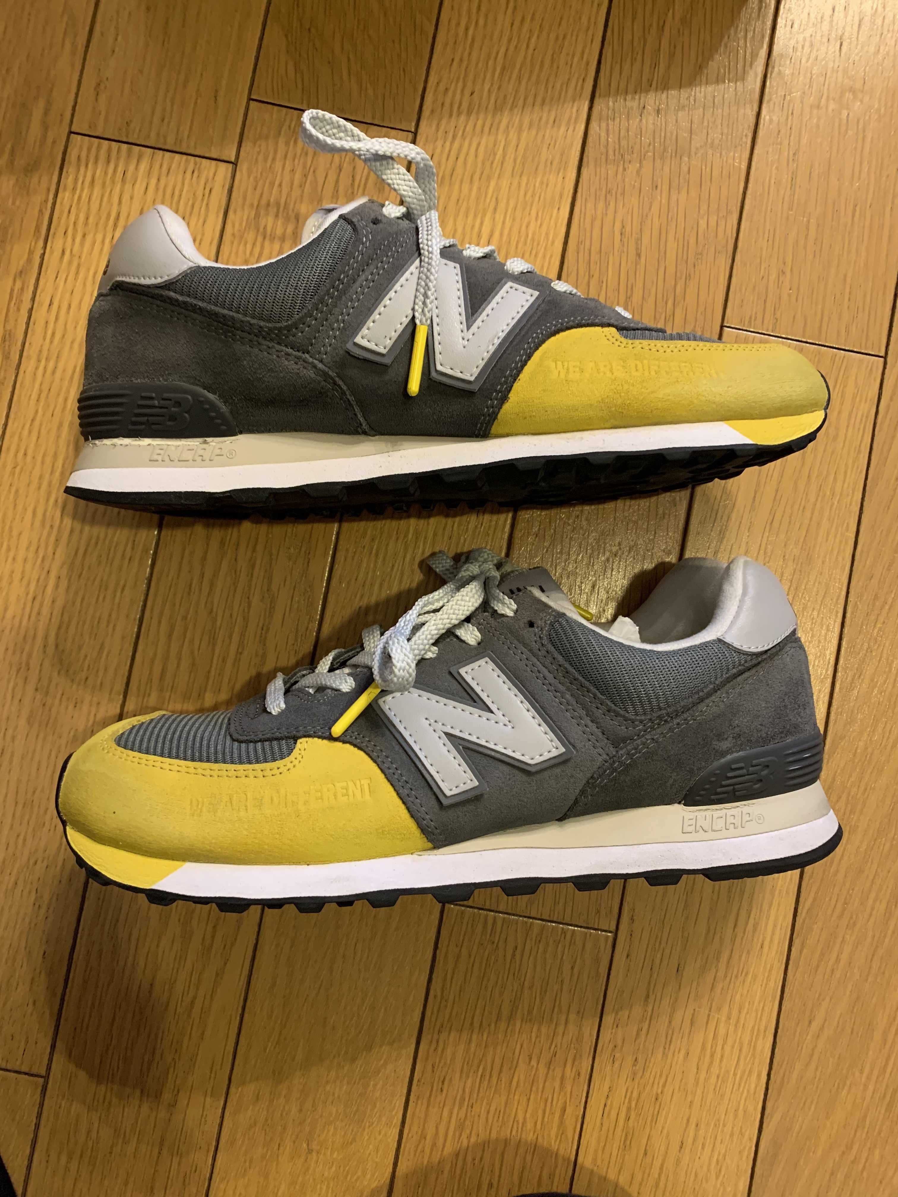 the Apartment × New Balance 574 "Mustard Dip"