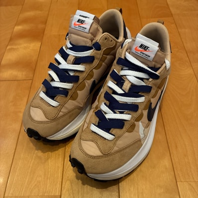 sacai × Nike Vapor Waffle "Sesame and Blue Void"