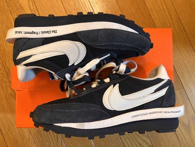 Fragment × sacai × Nike LD Waffle "Blackended Blue"