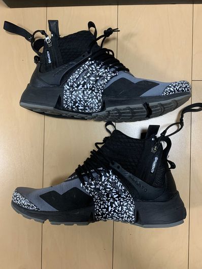 ACRONYM × Nike Air Presto Mid "Cool Grey/Black"