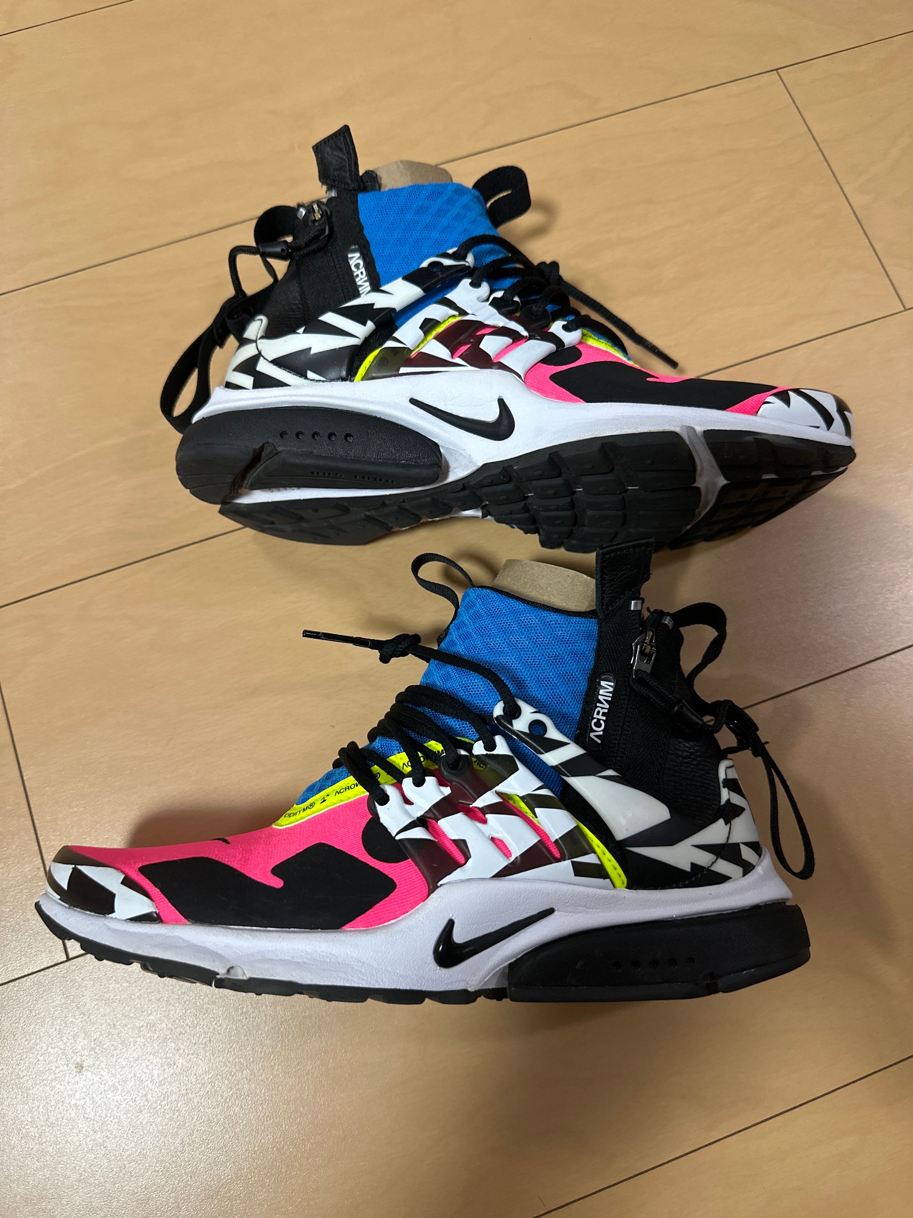 ACRONYM × Nike Air Presto Mid "Hyper Pink"