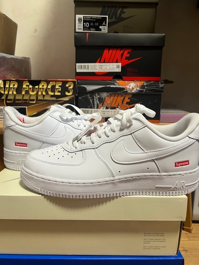 Supreme × Nike Air Force 1 Low "White"