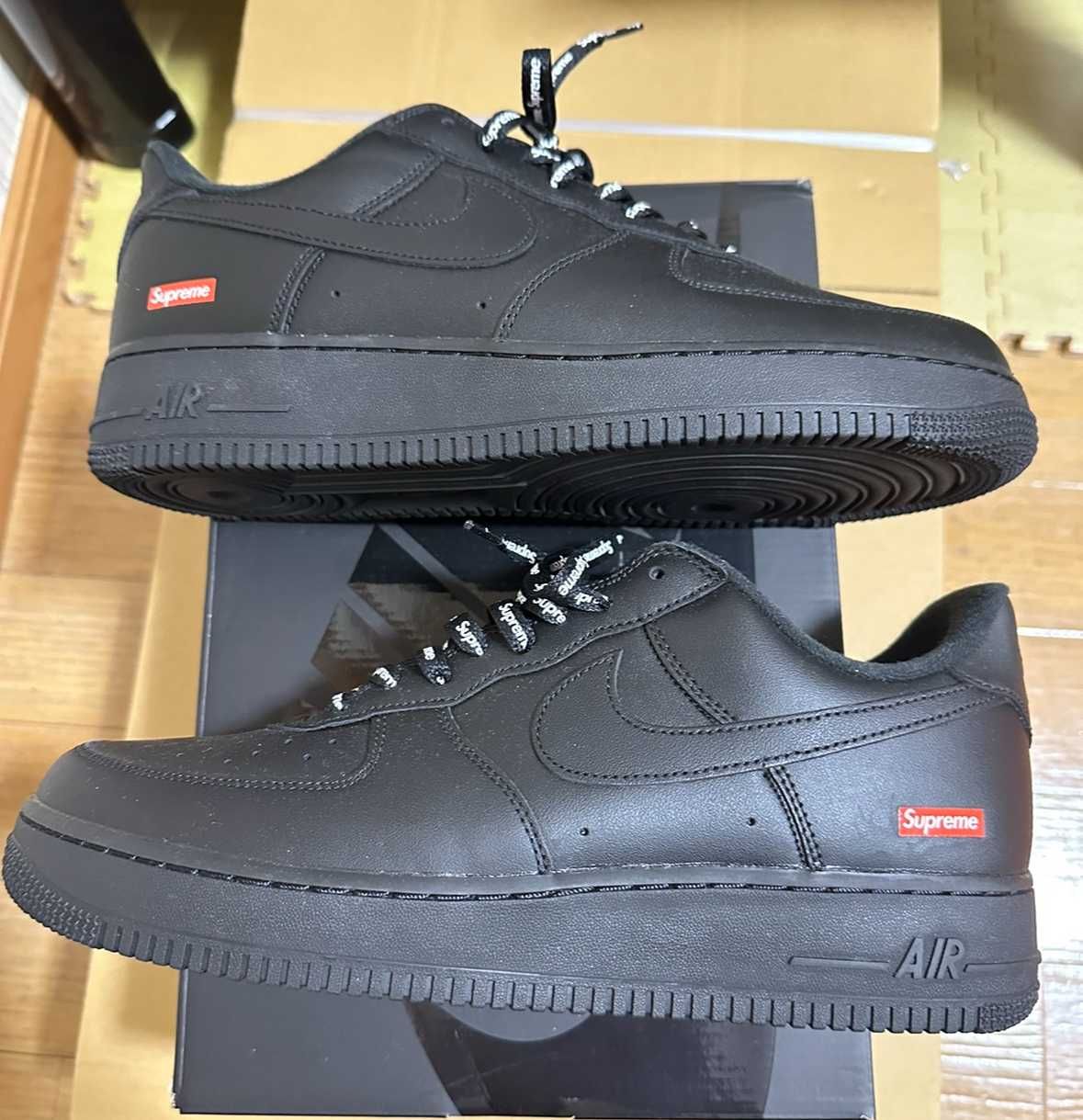 Supreme × Nike Air Force 1 Low "Black"