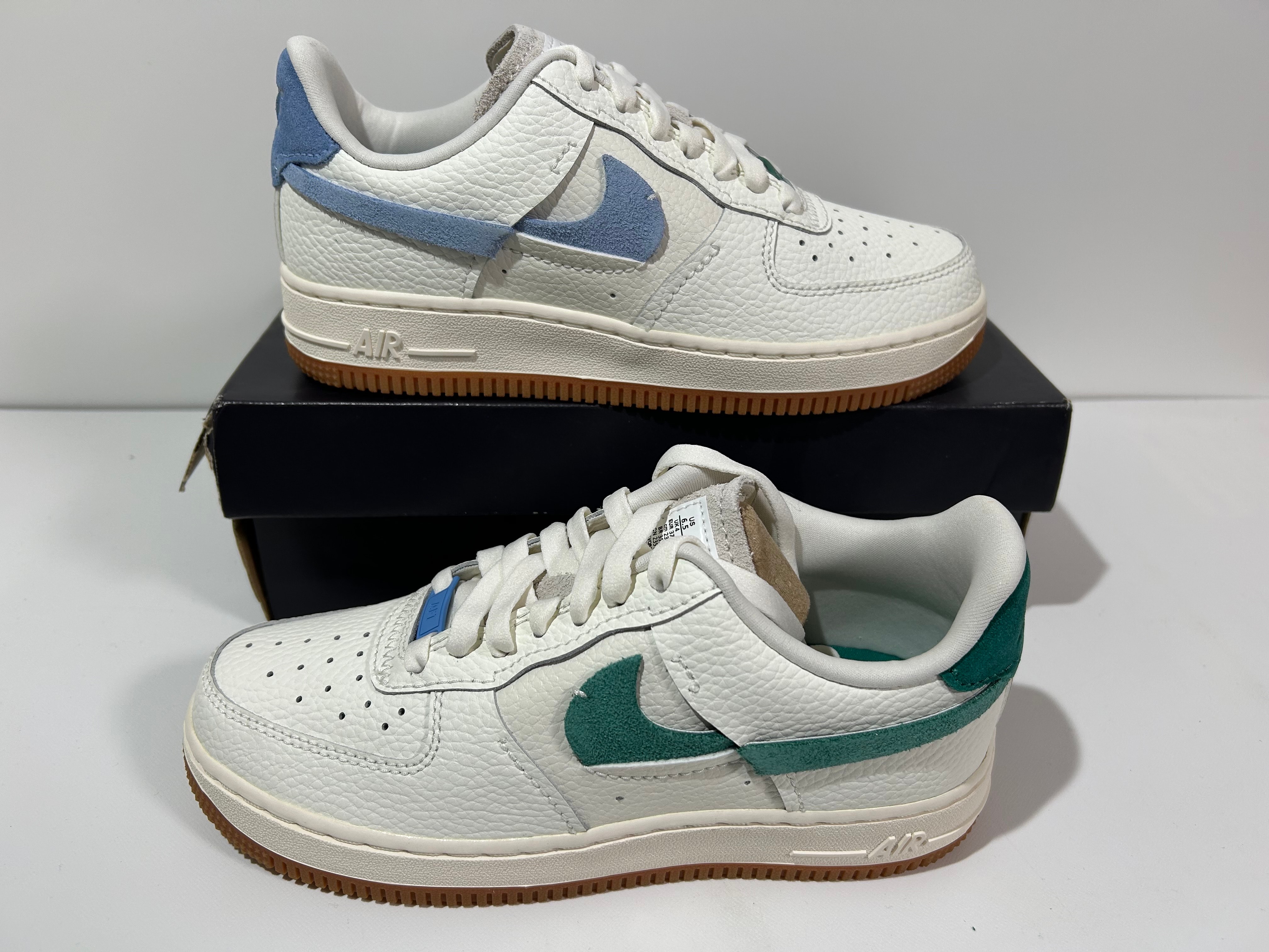 Nike Women's Air Force 1 "Vandalized Sail Mystic Green"