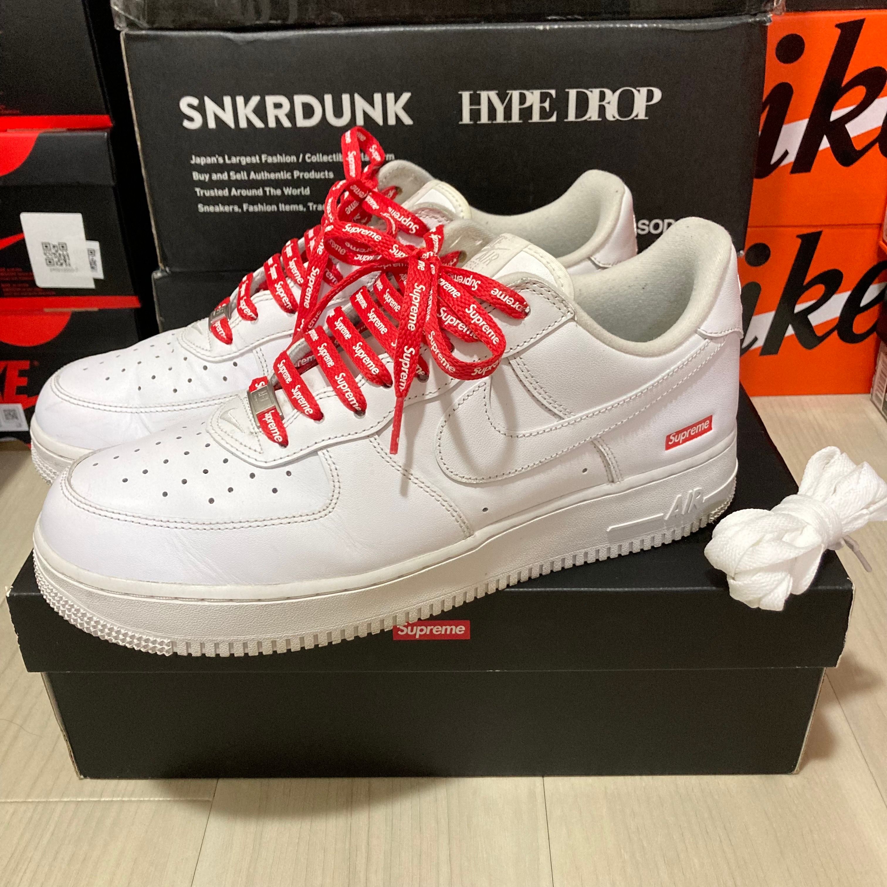 Supreme × Nike Air Force 1 Low "White"