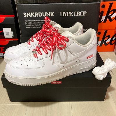 Supreme × Nike Air Force 1 Low "White"