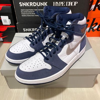 Nike Air Jordan 1 High OG CO.JP "White/Midnight Navy" (2020)(ブリーフケースなし)