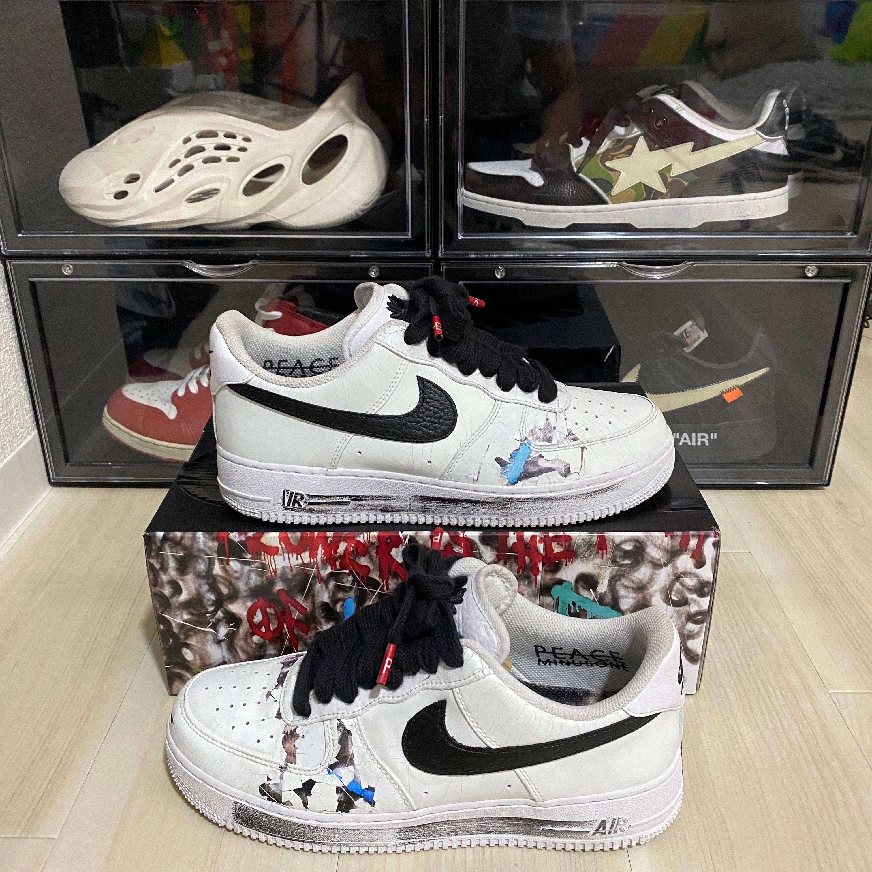 PEACEMINUSONE × Nike Air Force 1 Low "Para-noise/White/Black" / G-DRAGON