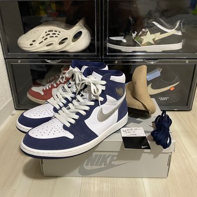 Nike Air Jordan 1 High OG CO.JP "White/Midnight Navy" (2020)(ブリーフケースなし)