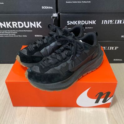 sacai × Nike VaporWaffle "Black Gum"