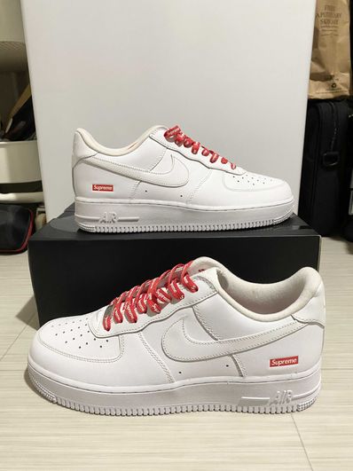 Supreme × Nike Air Force 1 Low "White"