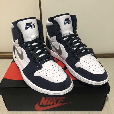 Nike Air Jordan 1 High OG CO.JP "White/Midnight Navy" (2020)(ブリーフケースなし)