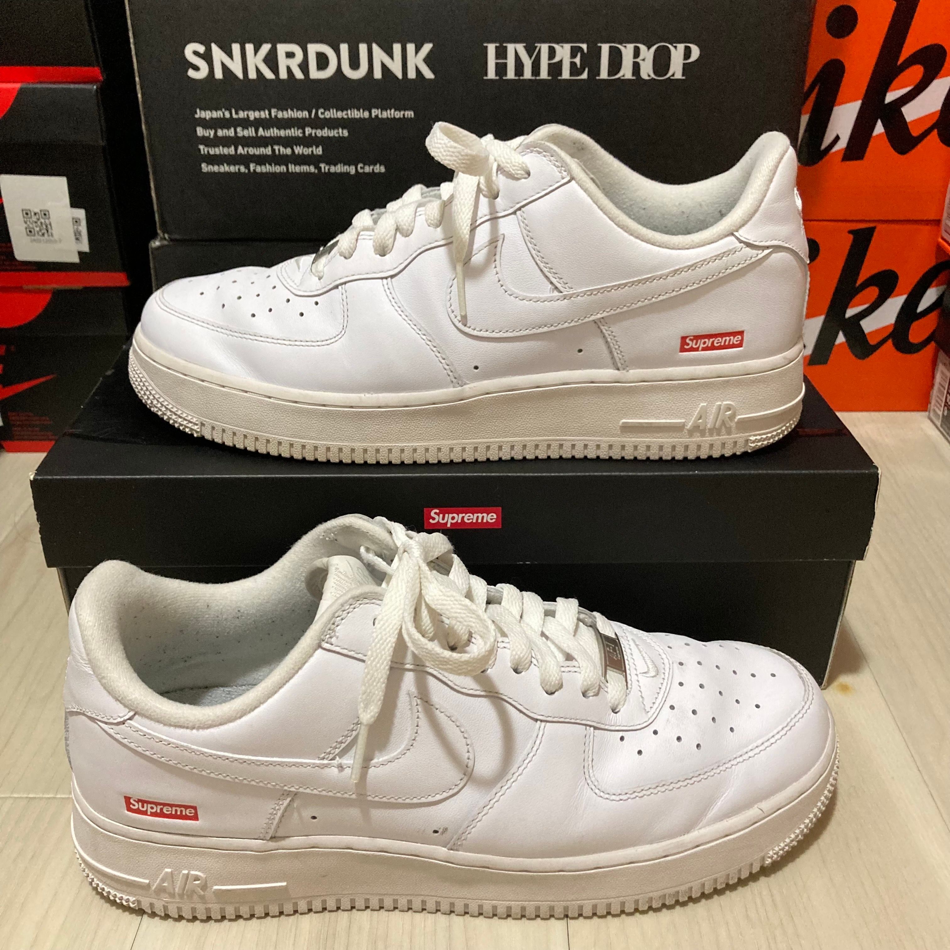 Supreme × Nike Air Force 1 Low "White"