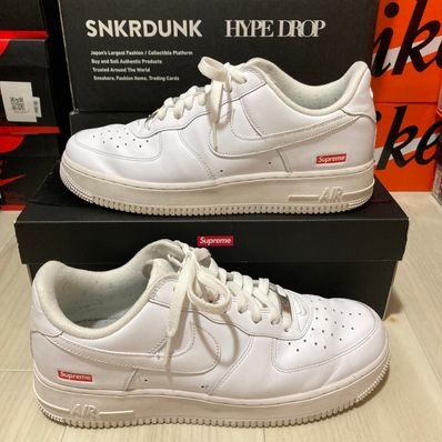 Supreme × Nike Air Force 1 Low "White"