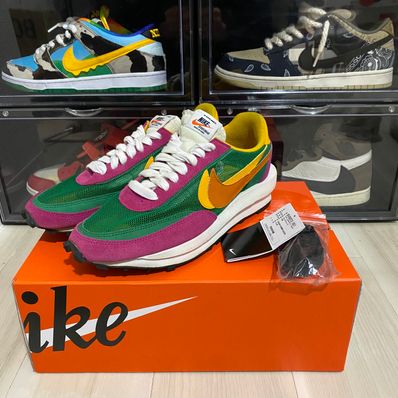 sacai × NIKE LDV WAFFLE "PINE GREEN"