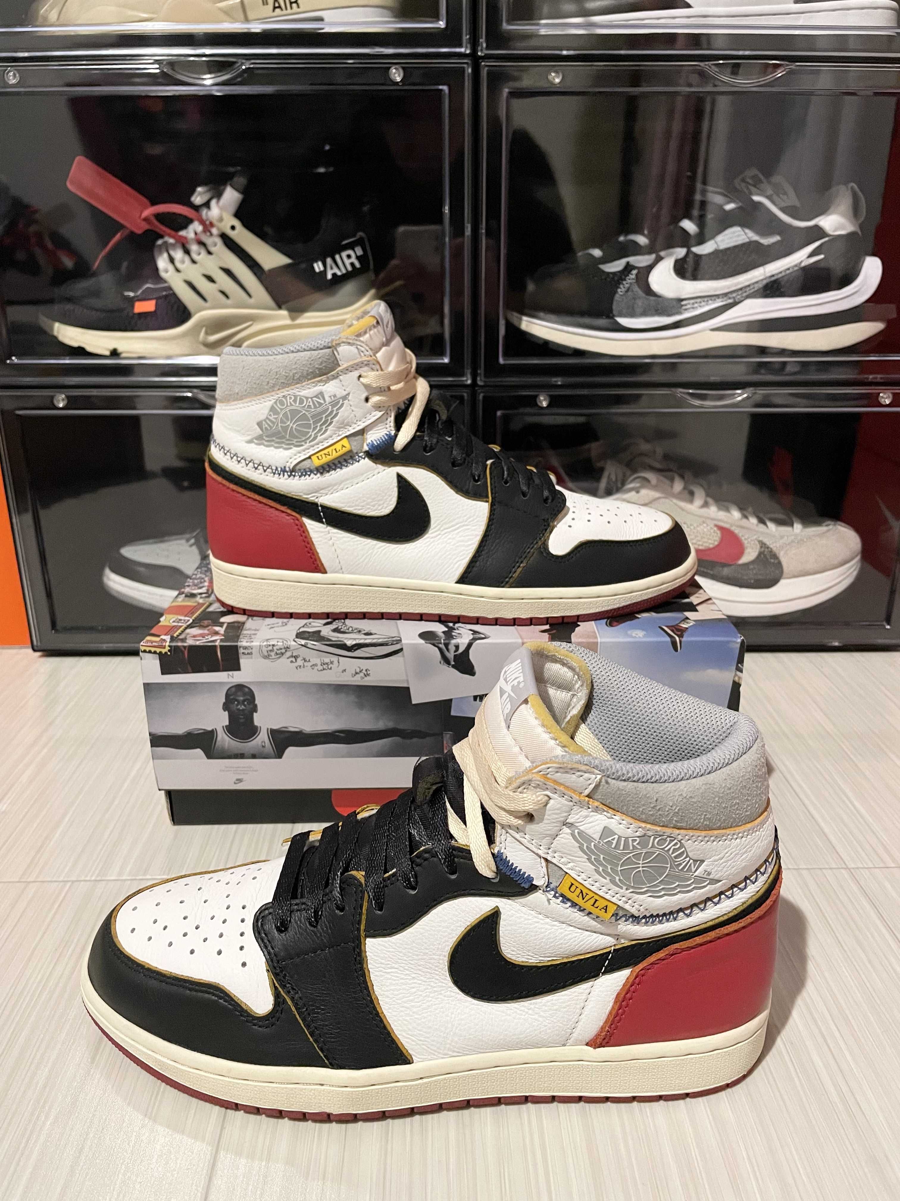 UNION × Nike Air Jordan 1 Retro High OG NRG "Varsity Red/Wolf Grey"