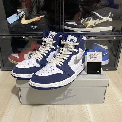 Nike Air Jordan 1 High OG CO.JP "White/Midnight Navy" (2020) (Standard Box)