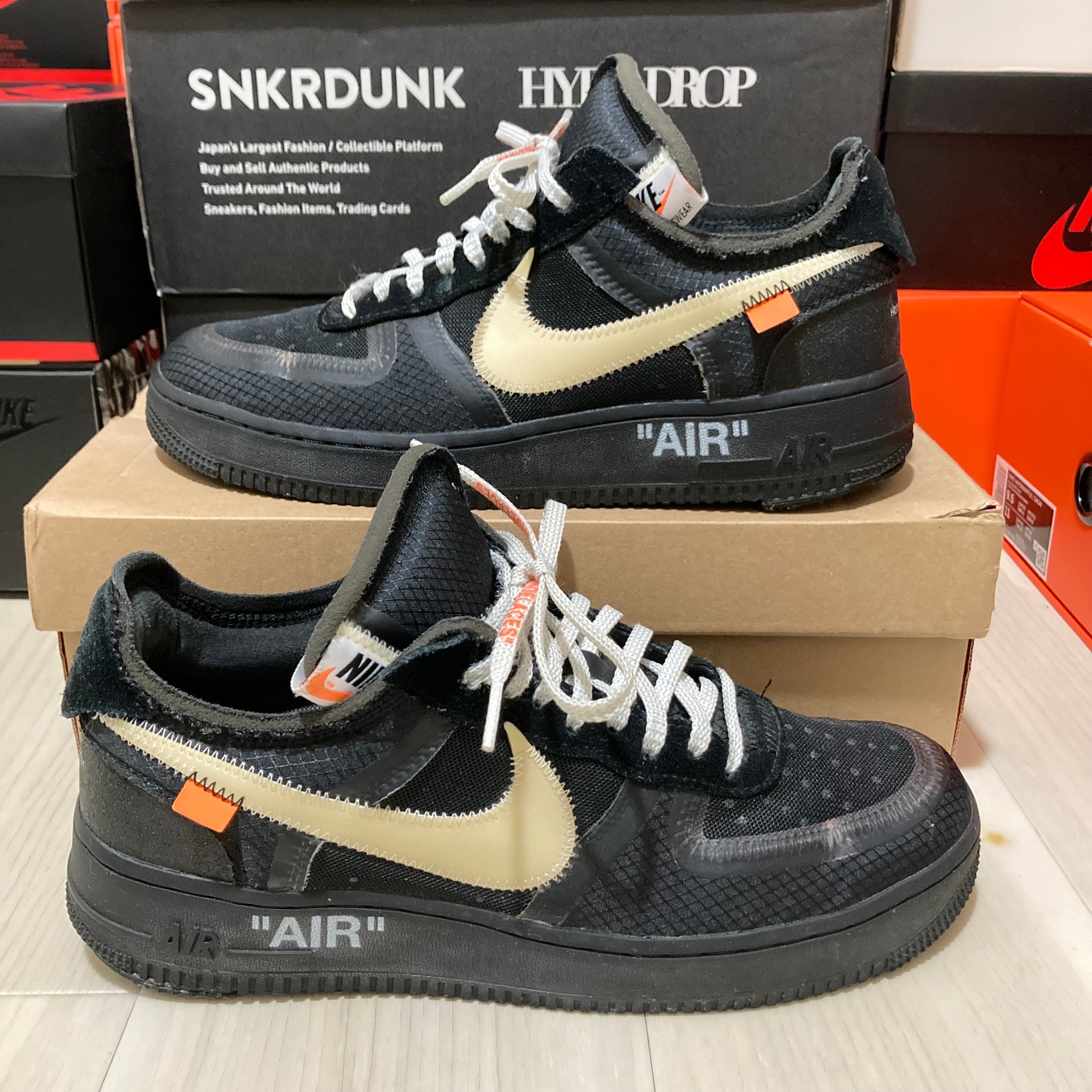 Off-White × Nike Air Force 1 Low "Black"