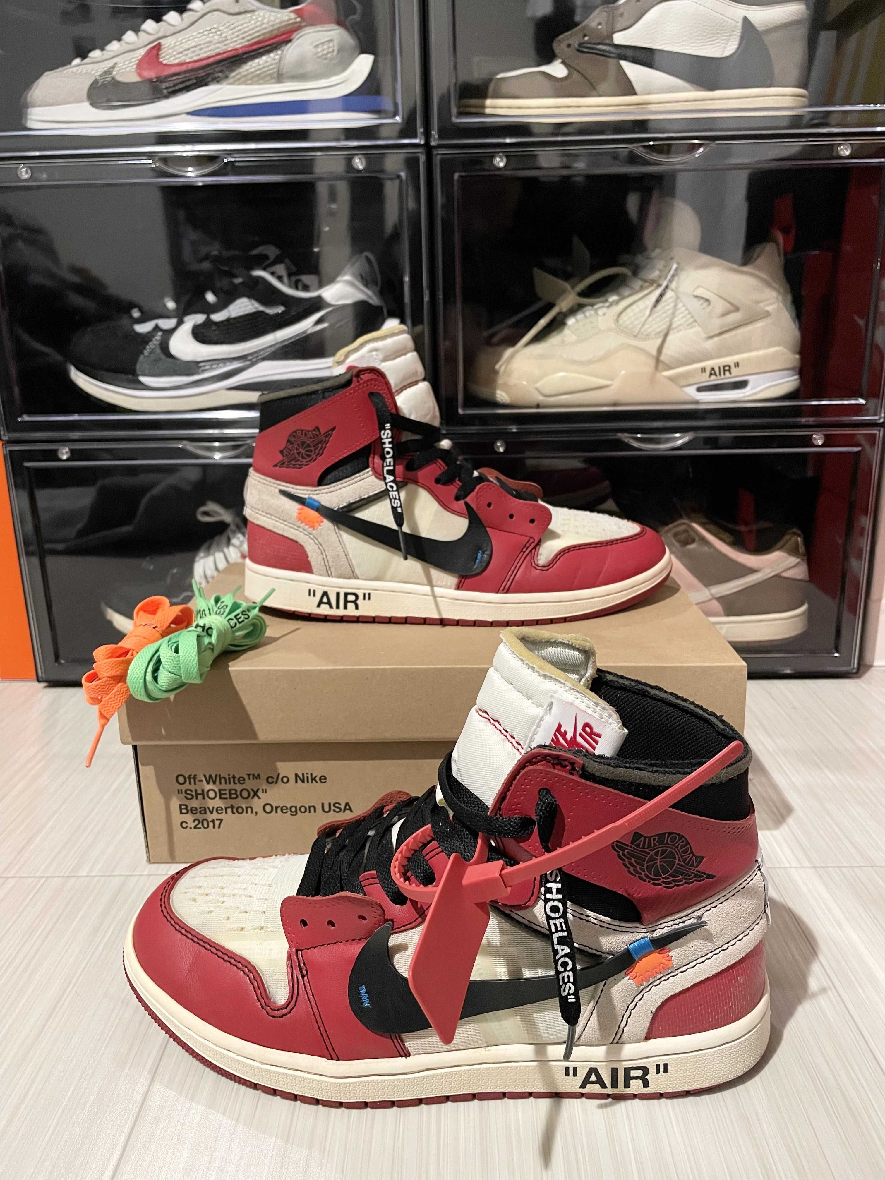 Off-White × Nike Air Jordan 1 Retro High The Ten "Chicago"