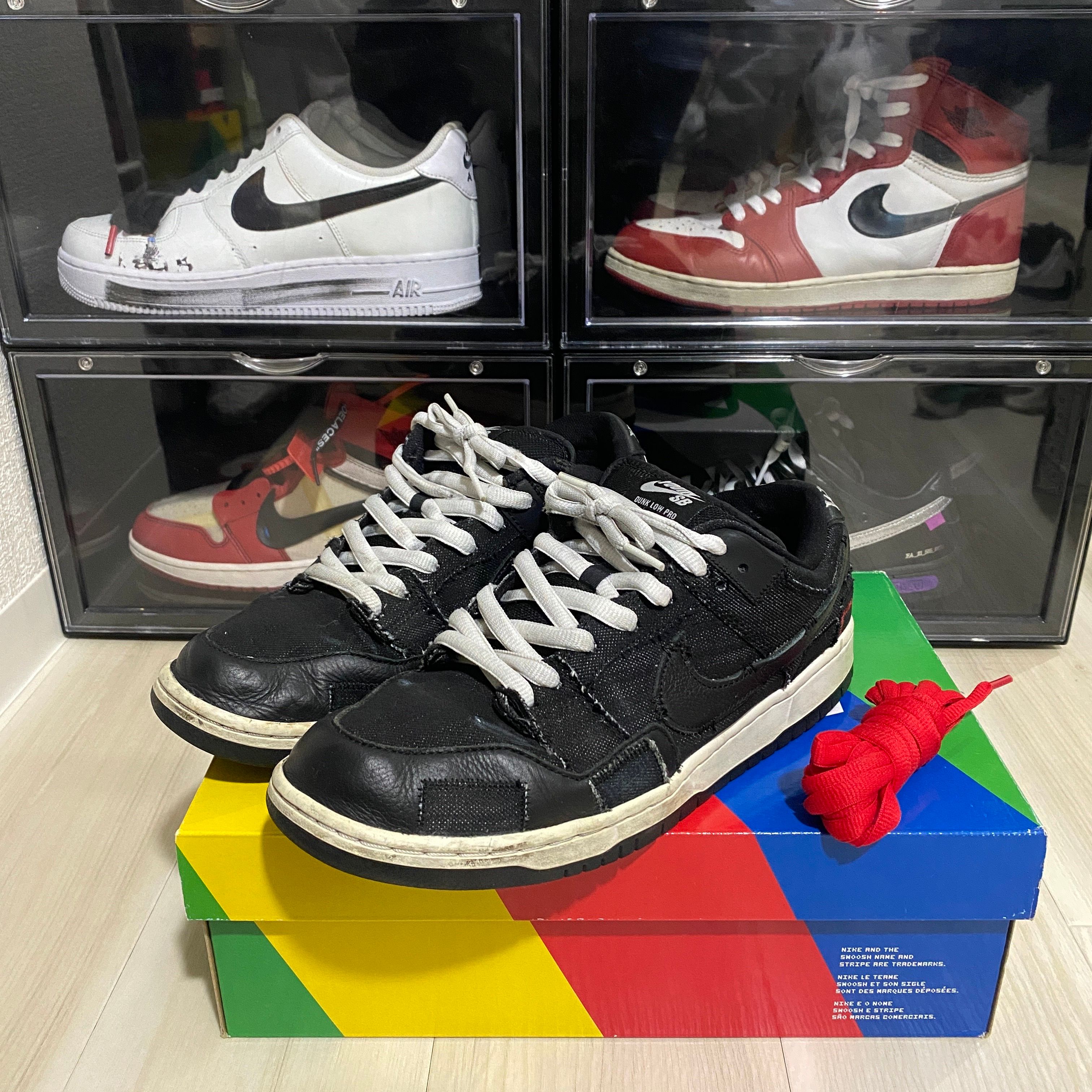 Wasted Youth × Nike SB Dunk Low "Black Denim" / VERDY