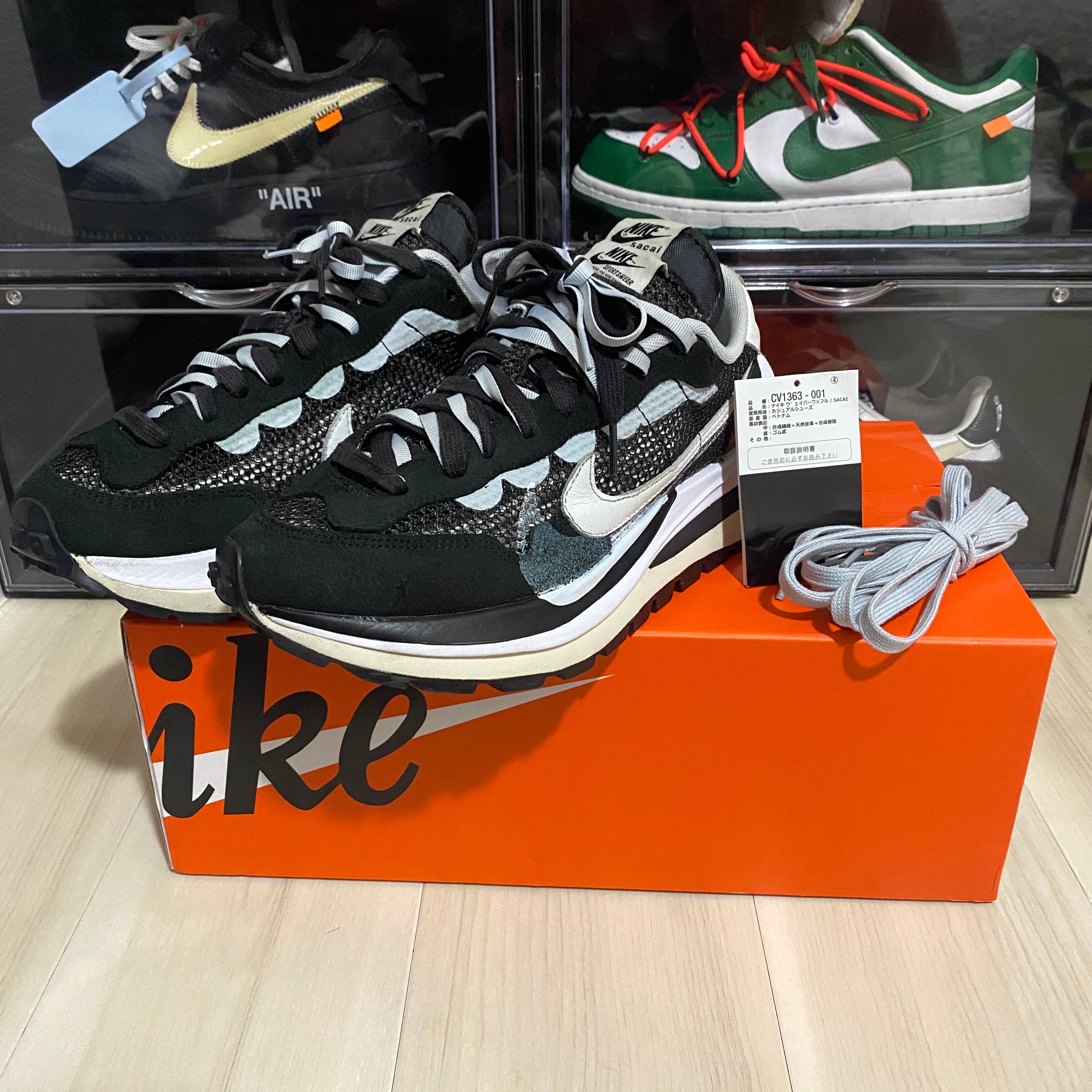 sacai × Nike Vapor Waffle "Black and White"