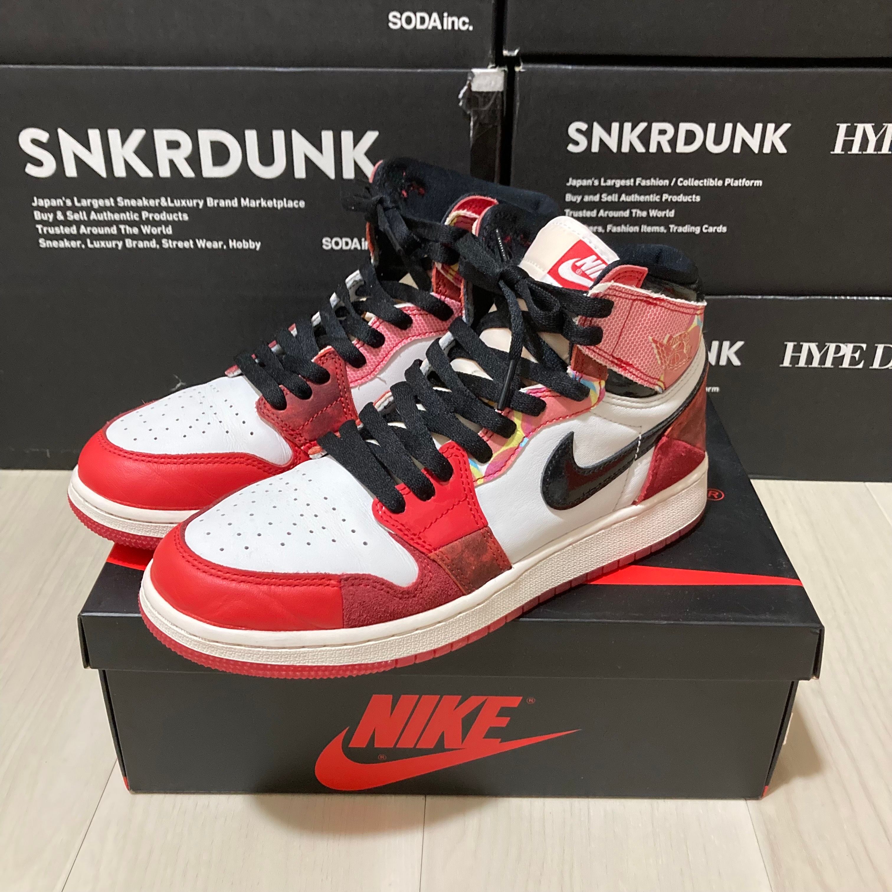 Spider-Man × Nike GS Air Jordan 1 High OG SP "Next Chapter/Spider-Man:Across the Spider-Verse"