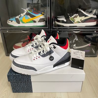 Nike Air Jordan 3 Retro SE-T CO JP "Fire Red Denim"